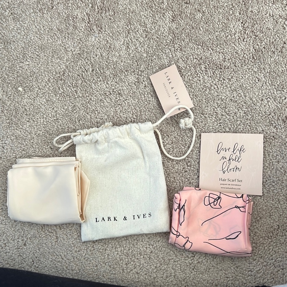 Hair scarf set